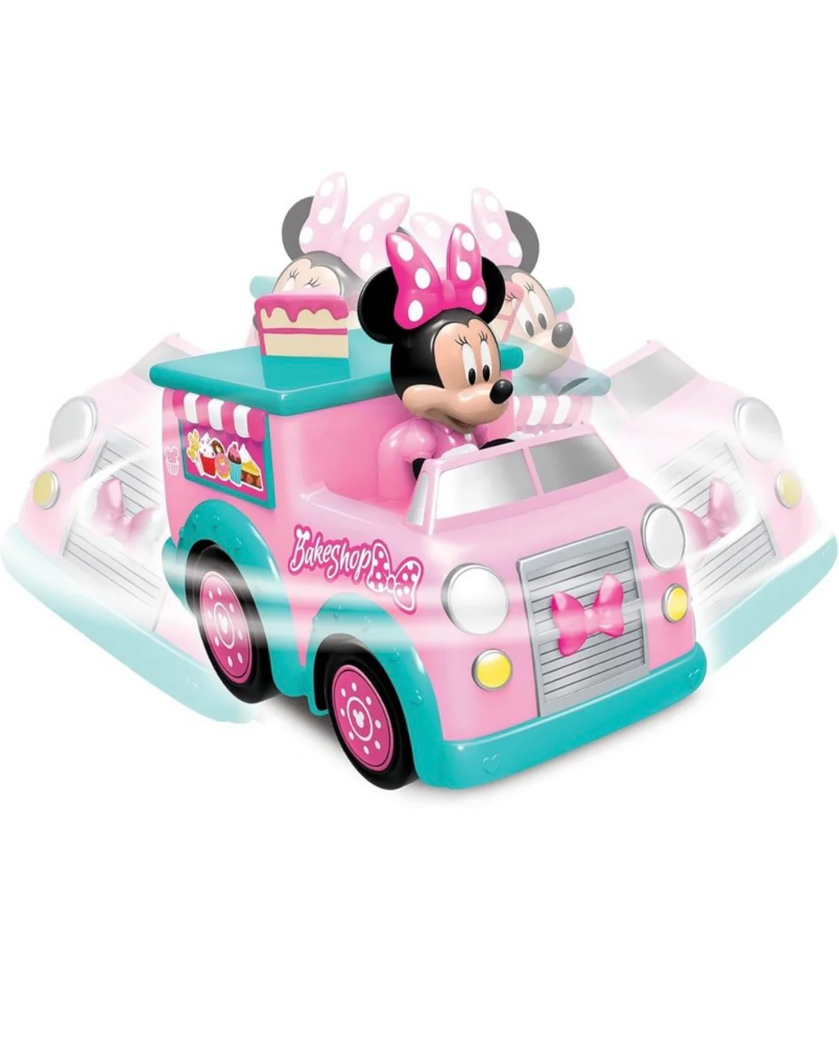 Disney Junior Minnie's Bakeshop Truck, Wheelies & Spins, 2.4 GHz, Ages 3+ - Image 3