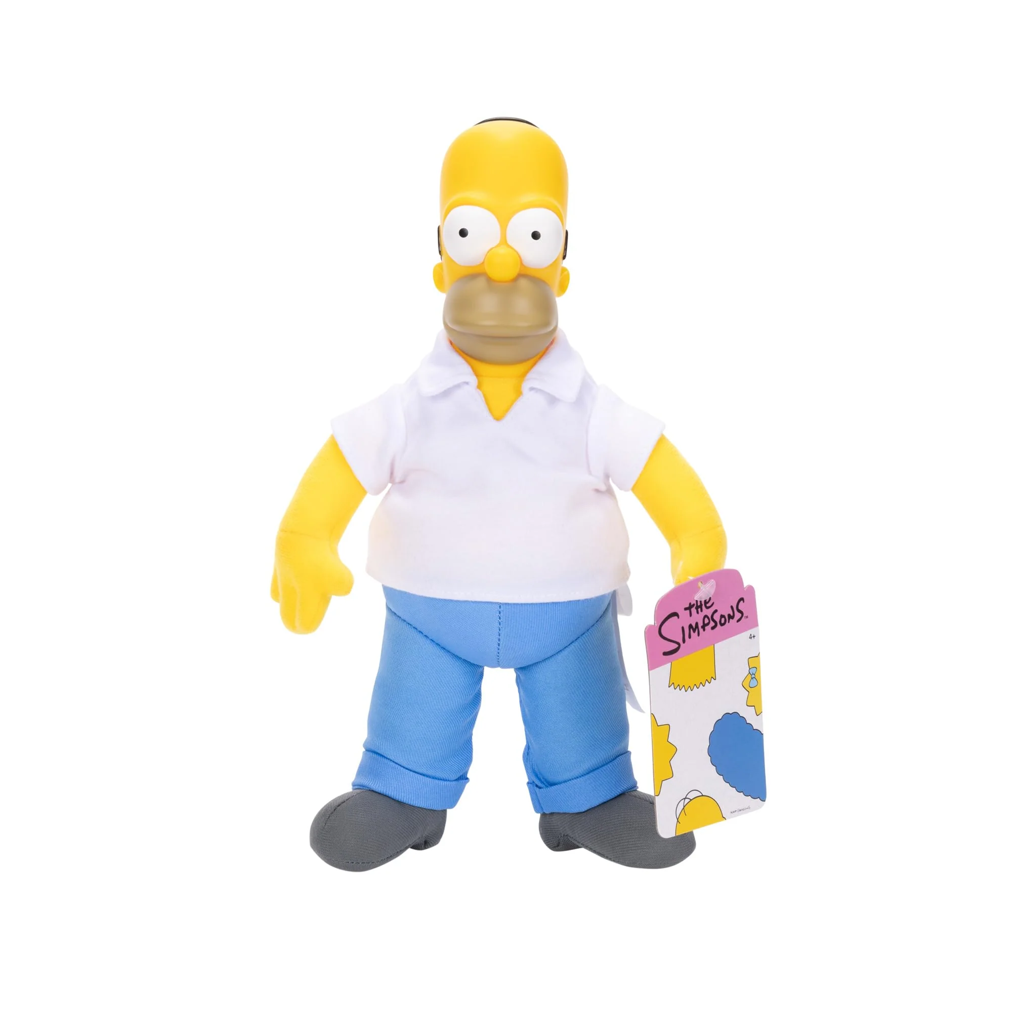 Disney The Simpsons Plush Features Soft Fabric Body with Sculpted Head Officially Licensed by Disney