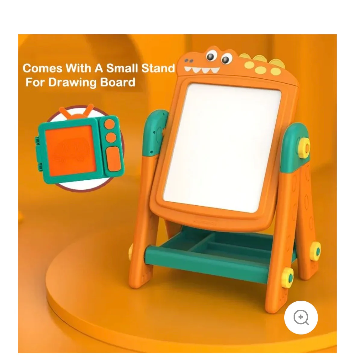 Easel For Kids, Kids Blackboard, Adjustable 3 in 1 Easel For Toddler, Double Drawing  Board With Painting Accessories - Image 2