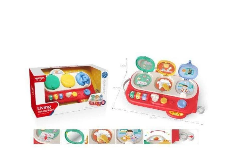 Educational Hand Eye Brain Toy For Babies And Toddlers, Baby Cognitive Sensory Activity Toy - Image 3