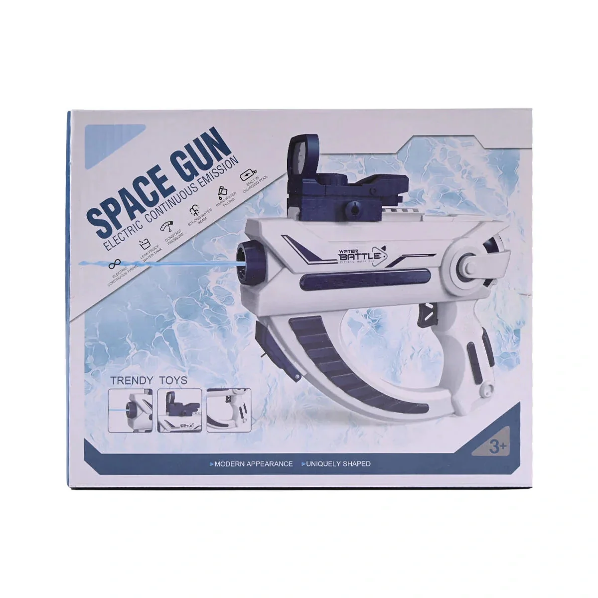 Electric Water Gun, Squirt Gun Toy, Automatic Suction Water Gun Blaster, Color May Vary - Image 3