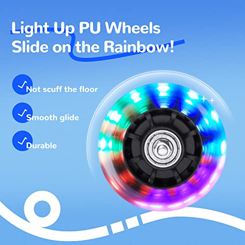 Electric Wiggle Car Ride On Toy, ANPABO 2 in 1 Wiggle Car with Rechargeable Battery and Pedal, Anti-Rollover Wheels with Colorful Lights, Swing Car for Toddlers and Kids Age 3 Years up - Image 7