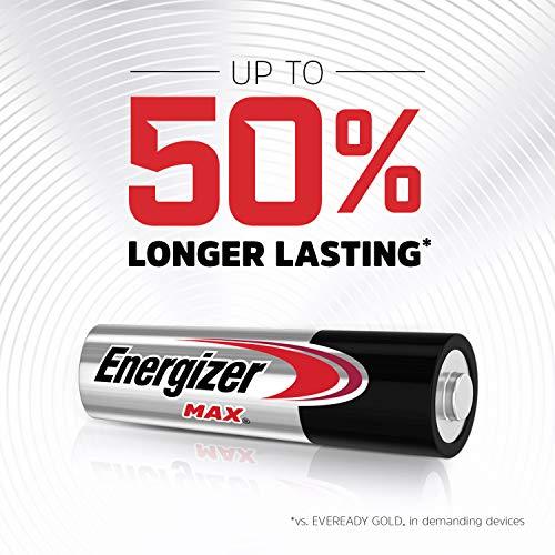 Energizer AA Max Alkaline Batteries 4 pack - Image 11