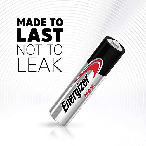 Energizer MAX AAA Alkaline Batteries 4 pack - Image 10