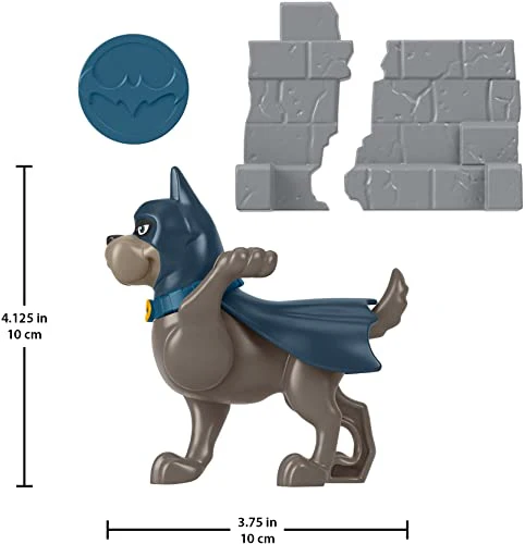 Fisher-Price DC League of Super-Pets Disk Launch Ace, Figure Set with Dog Character and Accessories for Preschool Pretend - Image 3