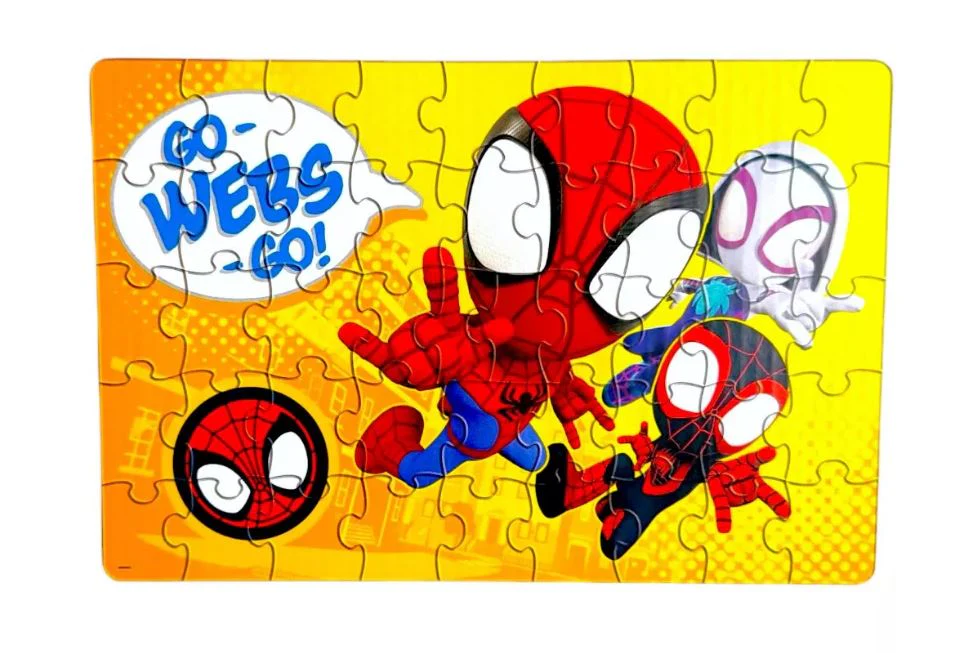 Floor Puzzle, Marvel Spidey and His Amazing Friends Spin Master 46-Piece - Image 3