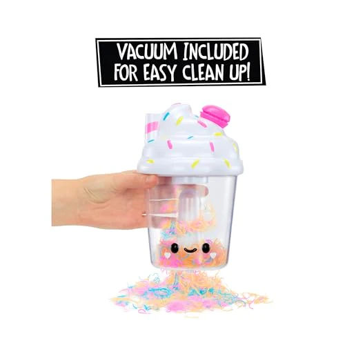 Fluffie Stuffiez Feature Plush Pillow Fight Plush Bunny, Ultra Soft Fluff with Huggable ASMR Interactive Play and Easy Cleanup with Character Vacuum - Image 4