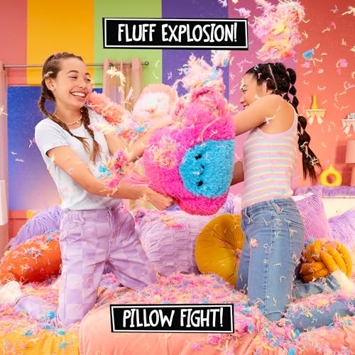 Fluffie Stuffiez Feature Plush Pillow Fight Plush Bunny, Ultra Soft Fluff with Huggable ASMR Interactive Play and Easy Cleanup with Character Vacuum - Image 5