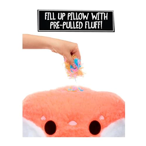 Fluffie Stuffiez Feature Plush Pillow Fight Plush Bunny, Ultra Soft Fluff with Huggable ASMR Interactive Play and Easy Cleanup with Character Vacuum - Image 6