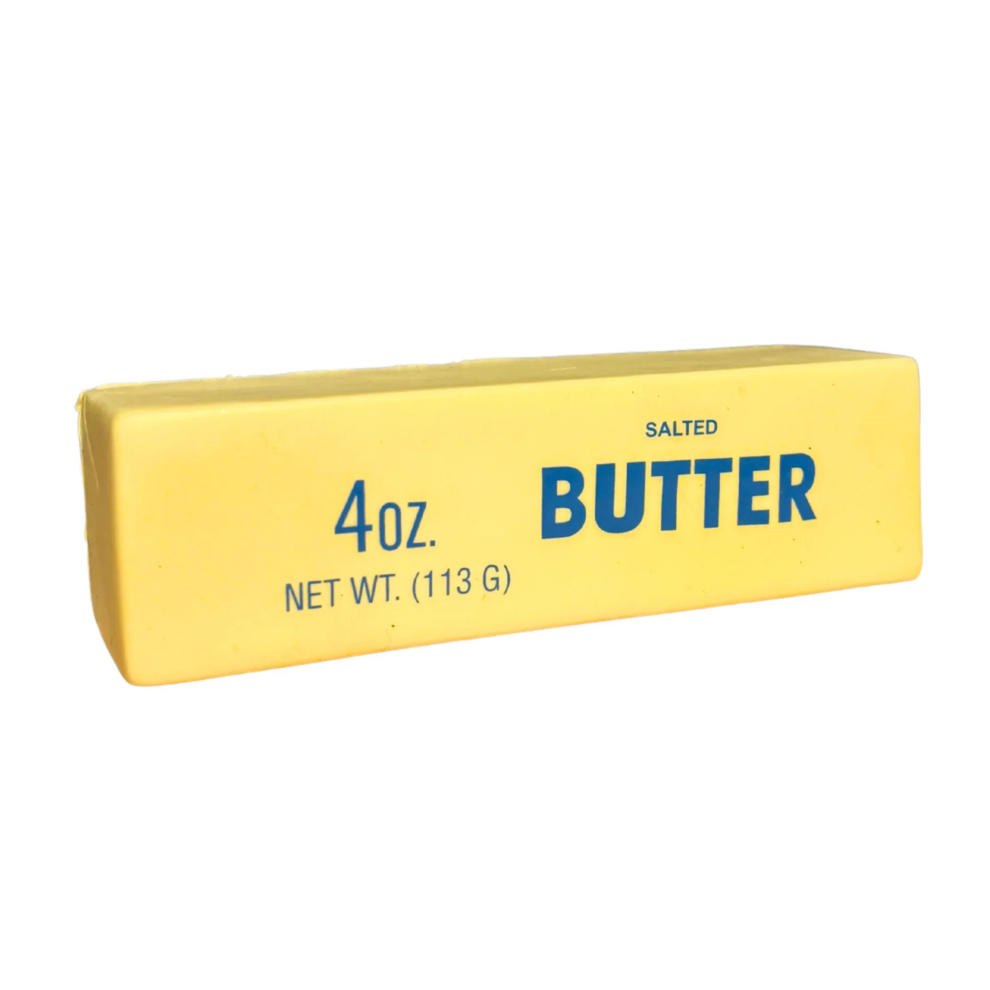 Foam Squishy Fidget Toy Designed to Look Like a Stick of Salted Butter