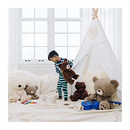 GUND Finley Teddy Bear Plush Stuffed Animal, Brown, 13" - Image 4