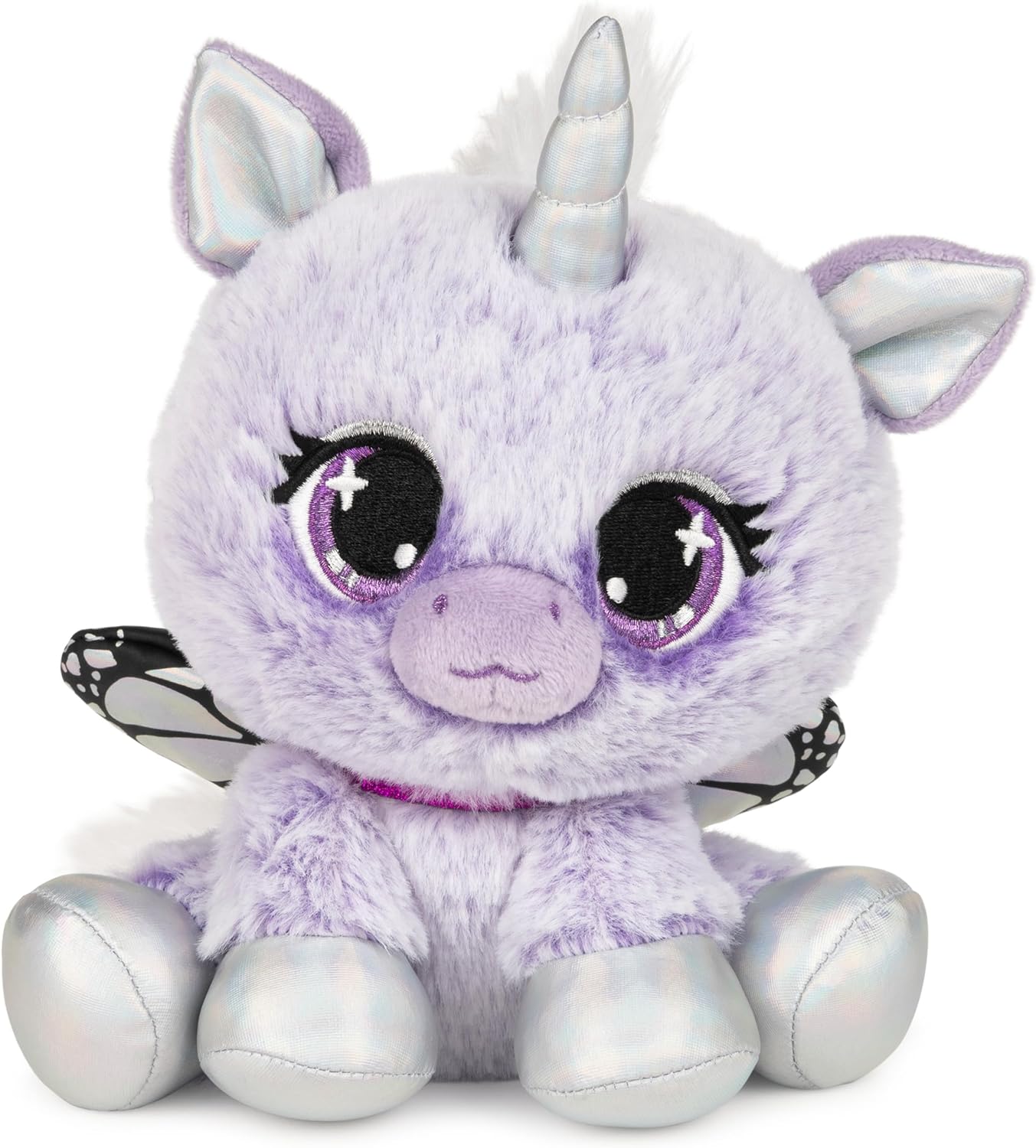 GUND PLushes Designer Fashion Pets Bella L’Phante Limited Edition Elephant Stuffed Animal, Turquoise/Gold, 6” - Image 2