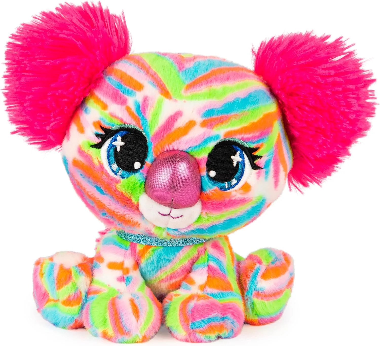 GUND PLushes Designer Fashion Pets Bella L’Phante Limited Edition Elephant Stuffed Animal, Turquoise/Gold, 6” - Image 7