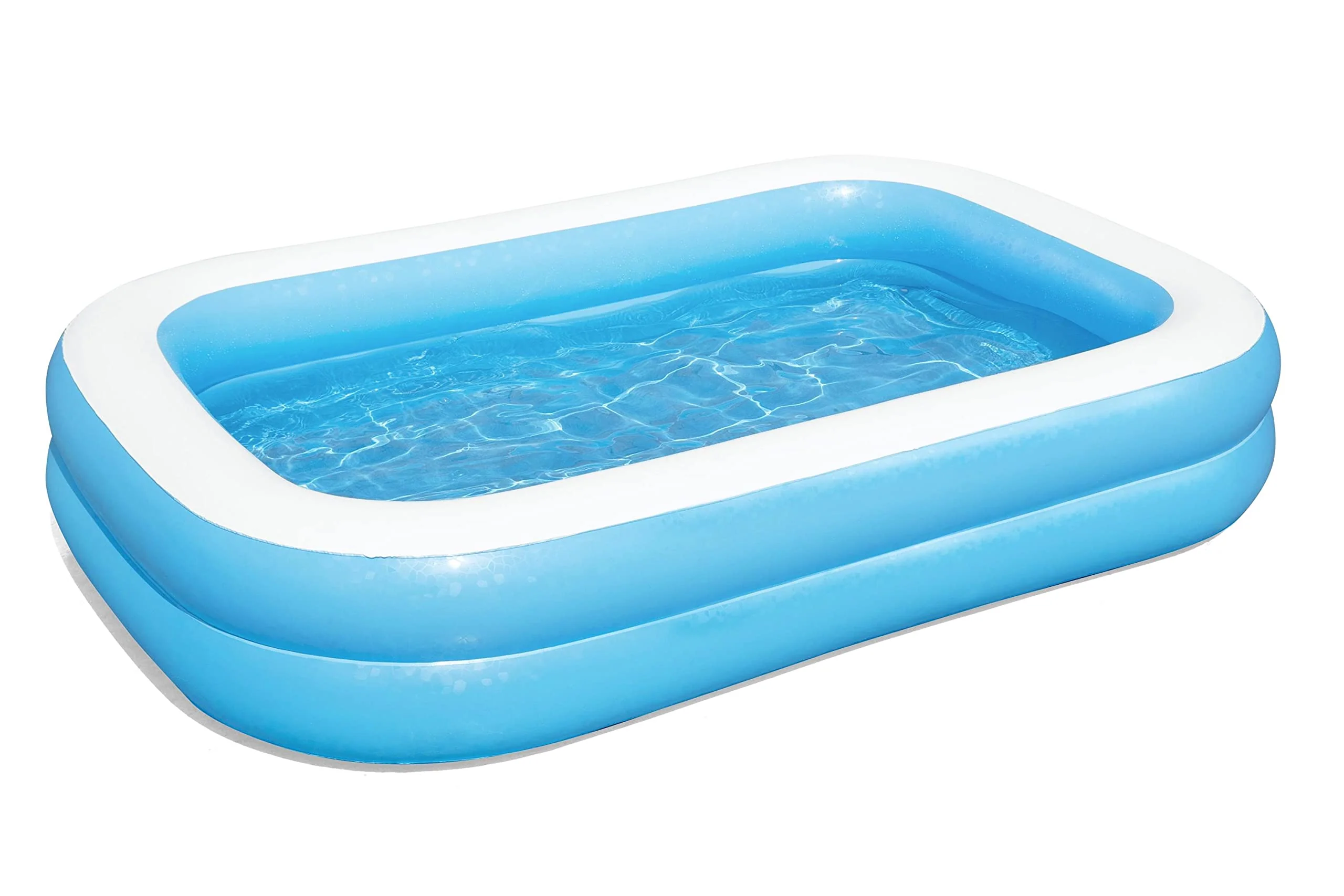 H2OGO! Blue Rectangular 8'6" Inflatable Family Pool | Perfect for Kids, Ages 6+ - Image 2