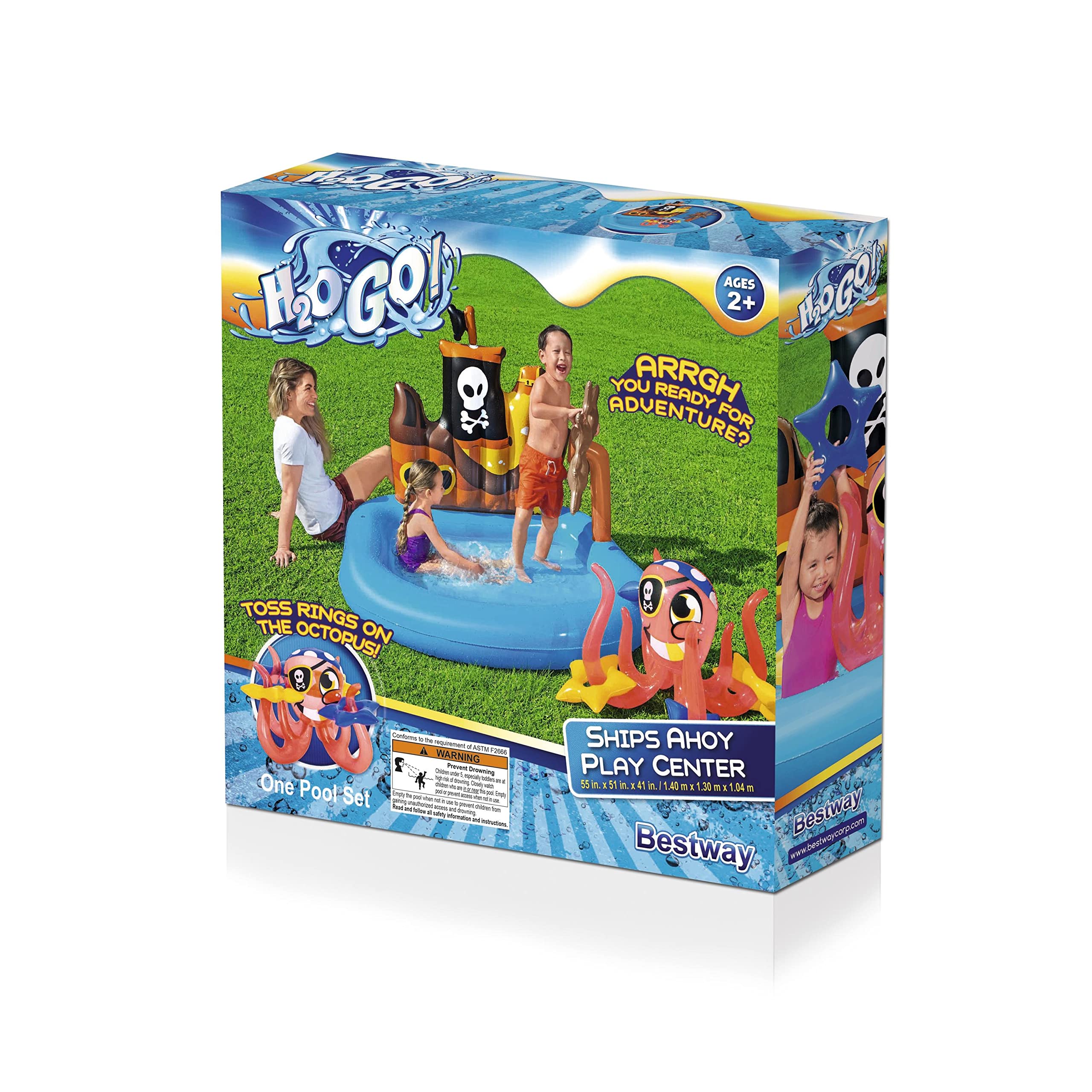 H2OGO! Ships Ahoy Play Center Splash Pool - Image 2