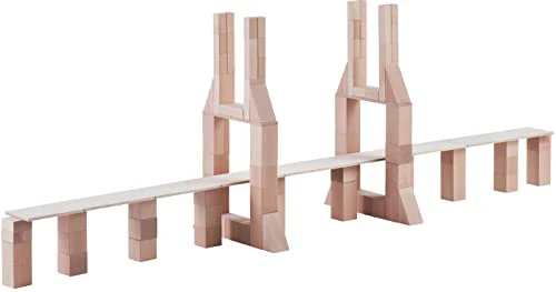 HABA Clever Up! Building Wooden Block System 4.0 for Ages 12 Months to 8 Years - Image 4