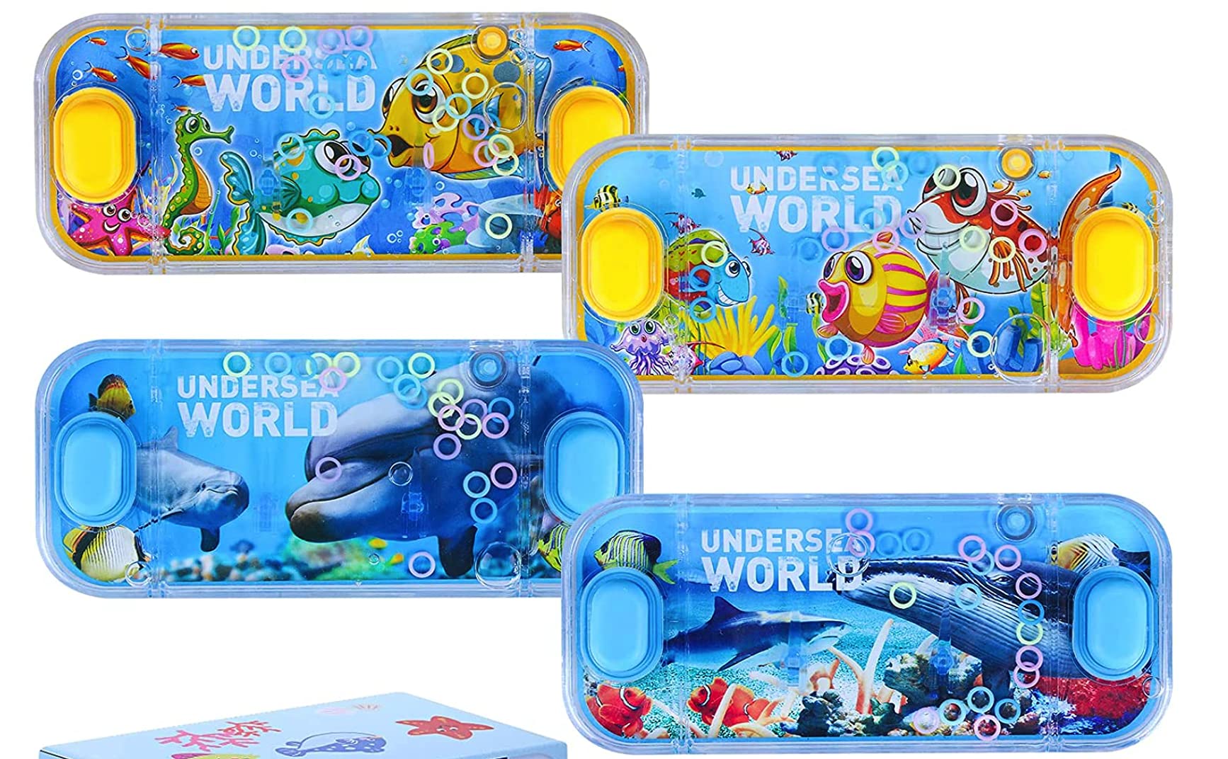 Handheld Undersea World Ring Toss Water Game - Image 2