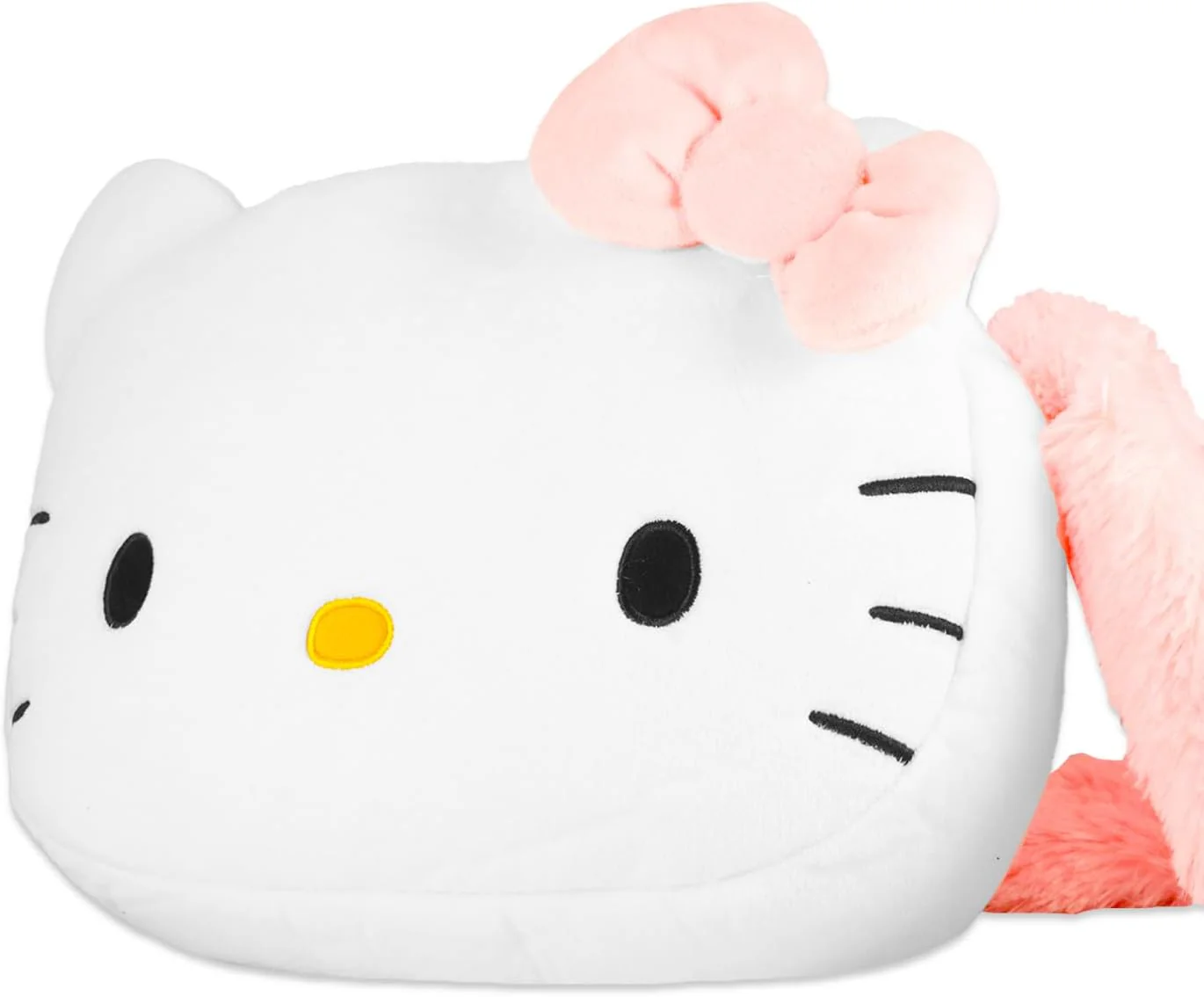 Hello Kitty 12" Large Plush Shoulder Bag, Plush Decor Handbag, Perfect Crossbody Bag - Image 2