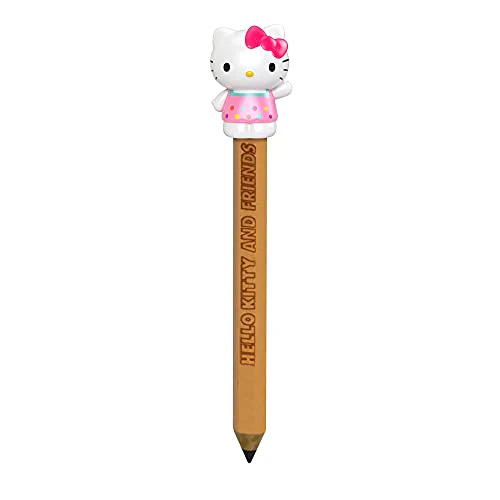 Hello Kitty Taco Party Compact Playset with 2 Sanrio Minis Figures, Stationery Notepad and Accessories - Image 2