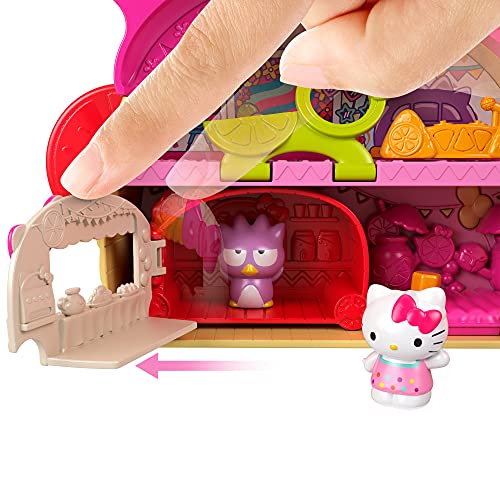 Hello Kitty Taco Party Compact Playset with 2 Sanrio Minis Figures, Stationery Notepad and Accessories - Image 9