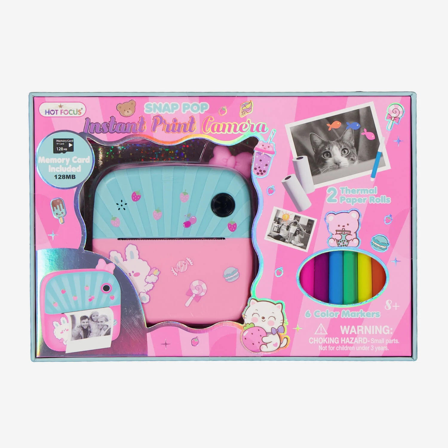 Hot Focus Kids' Critter Instant Camera