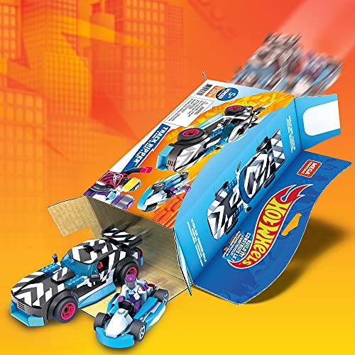 Hot Wheels Mega Construx Track Ripper and Kart Construction Set, Building - Image 4