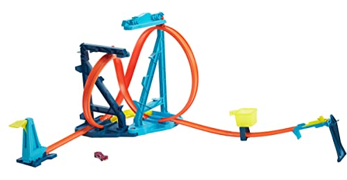 Hot Wheels Track Builder Unlimited Infinity Loop Kit with Adjustable Set-Ups & Jump That Flips Cars into Catch Cup - Image 2