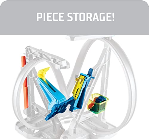 Hot Wheels Track Builder Unlimited Infinity Loop Kit with Adjustable Set-Ups & Jump That Flips Cars into Catch Cup - Image 3