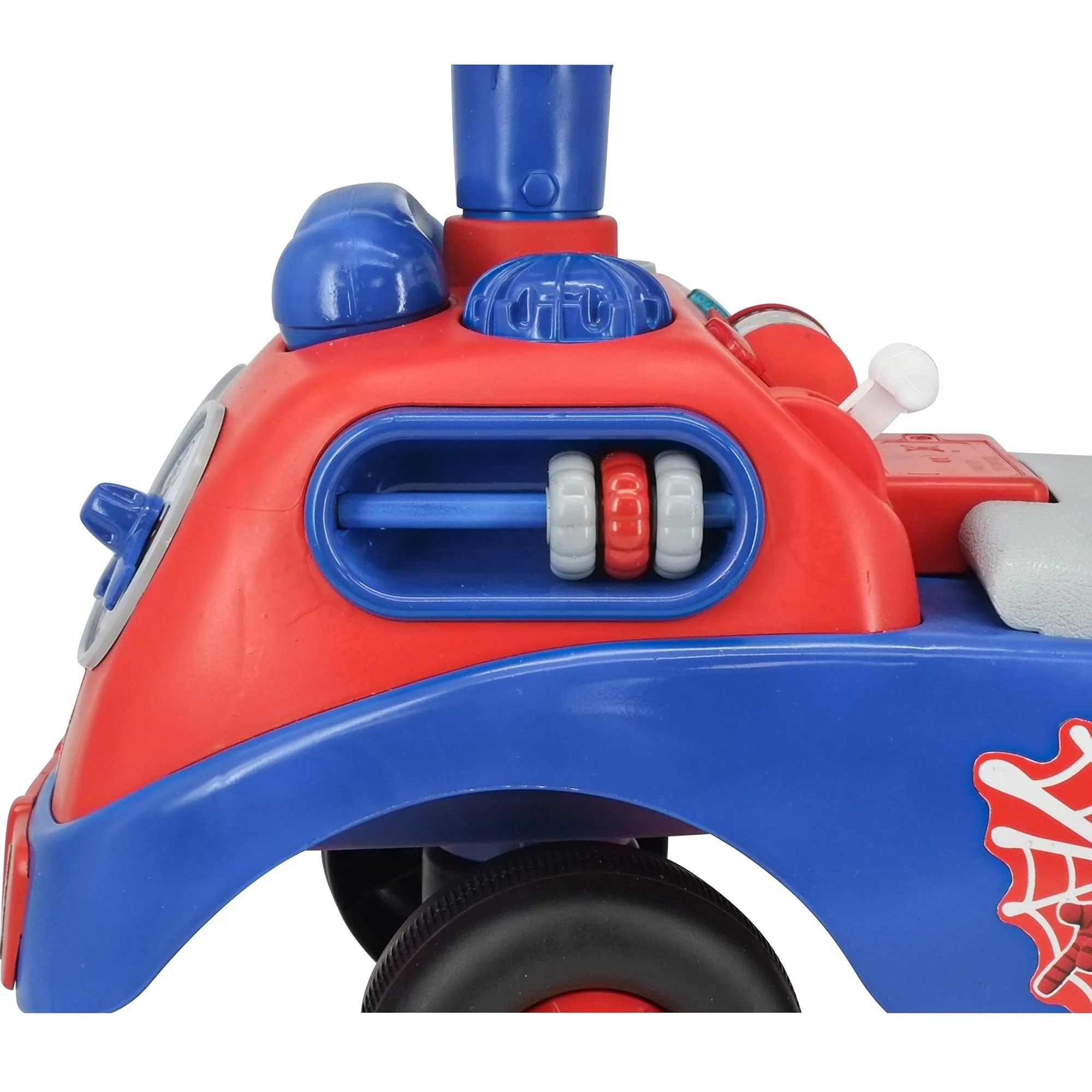 Ride On Kiddieland: My First Activity Ride-On - Amazing Spidey - Lights & Sounds, Foot to Floor Vehicle, Interactive Dashboard, Toddlers & Kids, 18-36mo - Image 4