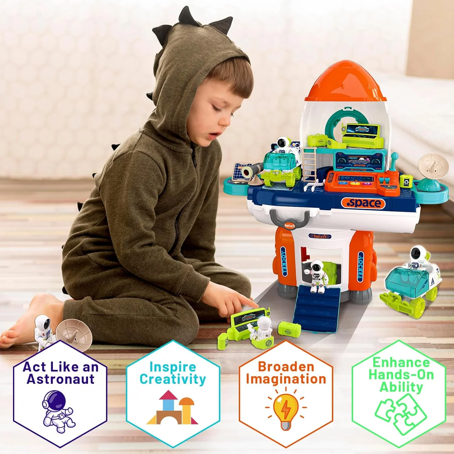 Kids Play Set, Space Station - Image 3