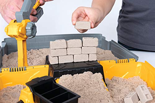 Kinetic Sand, Construction Site Folding Sandbox Playset with Vehicle - Image 7