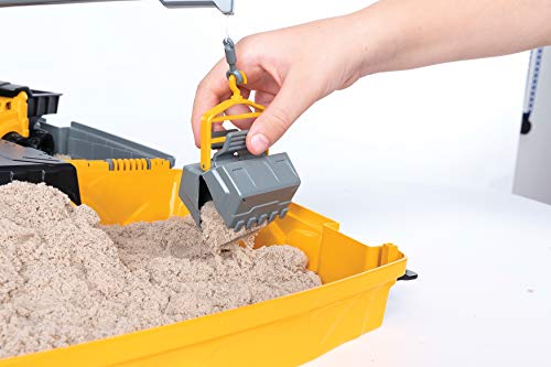 Kinetic Sand, Construction Site Folding Sandbox Playset with Vehicle - Image 8
