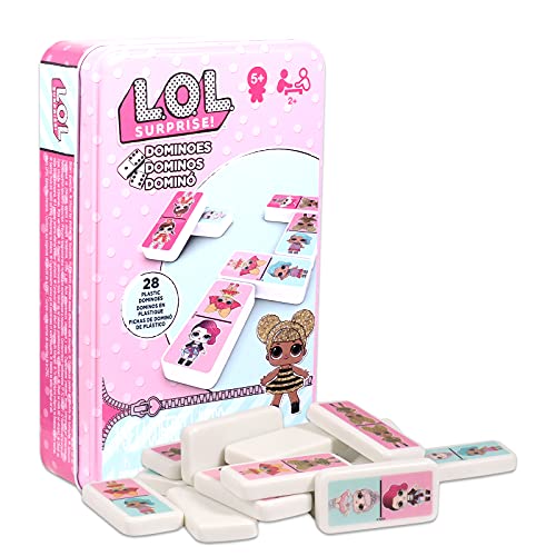 LOL Dominoes Tin Game Set for Kids - Image 4
