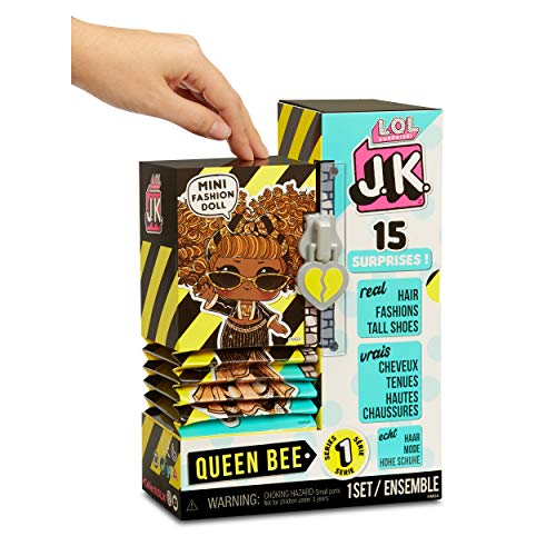 L.O.L. Surprise! JK Queen Bee Mini Fashion Doll with 15 Surprises - Image 4