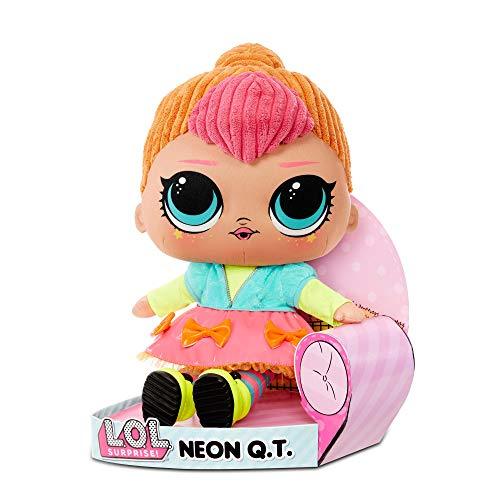 L.O.L. Surprise! Neon Q.T. – Huggable, Soft Plush Doll - Image 4