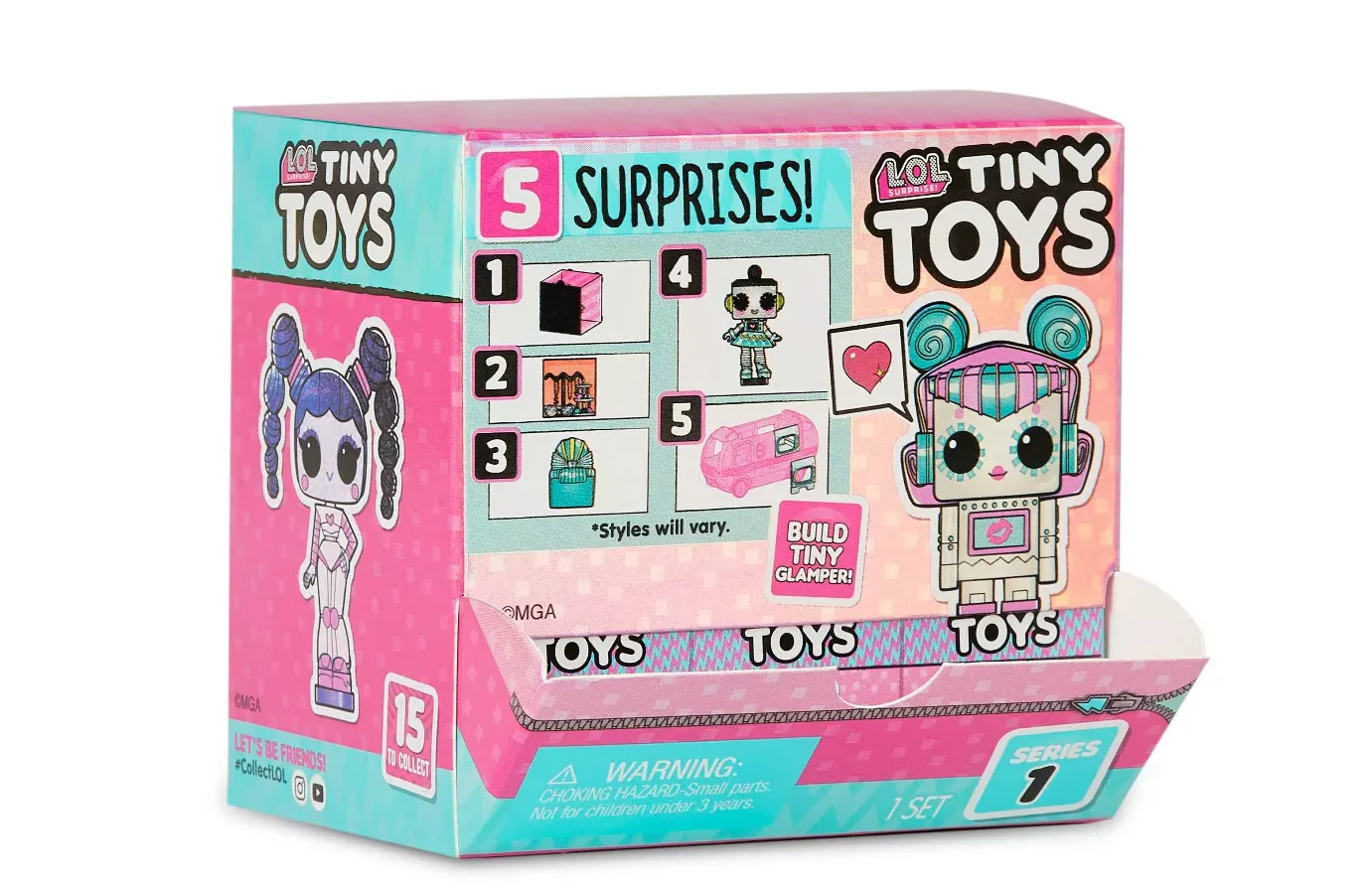 L.O.L. Surprise! Tiny Toys - Collect to Build a Tiny Glamper
