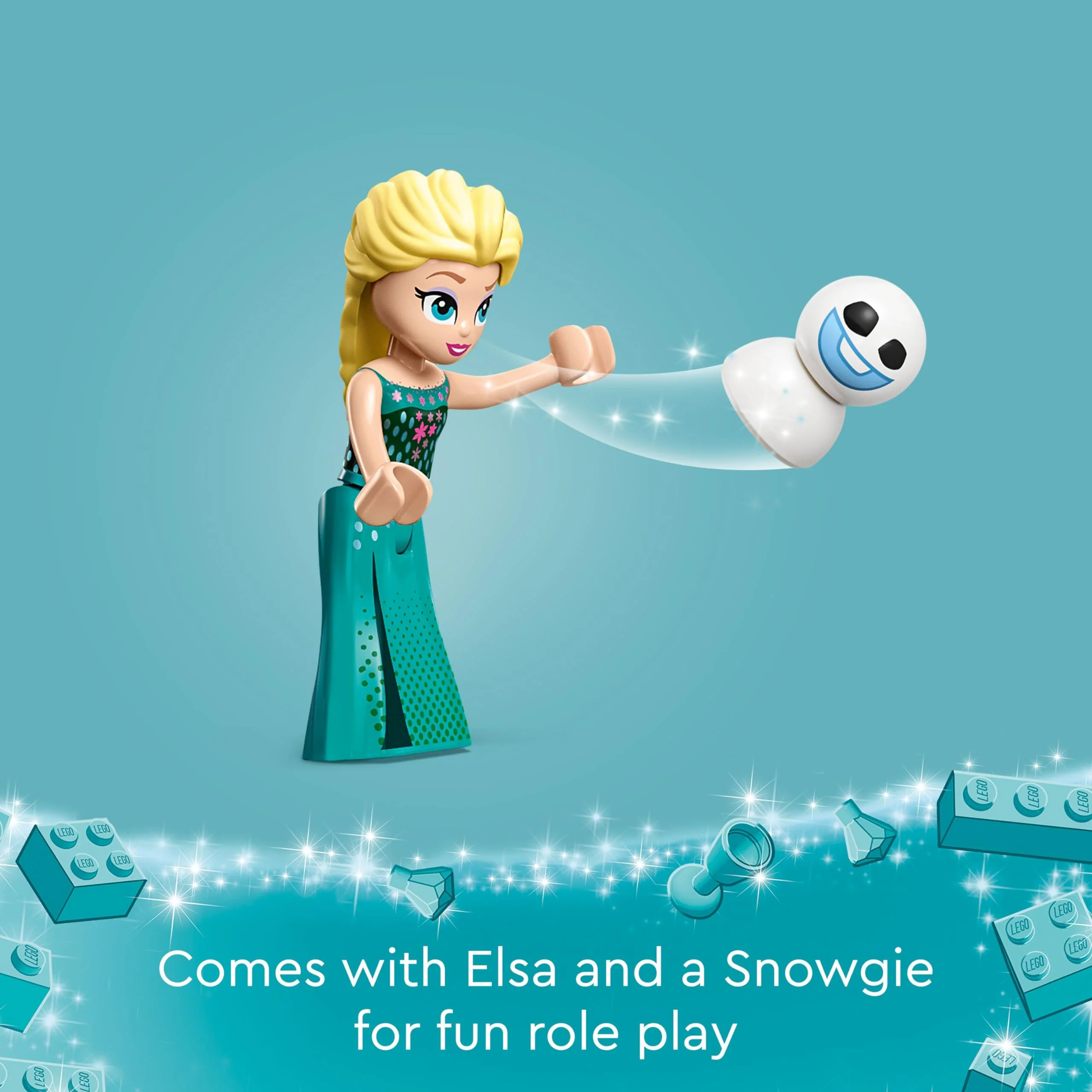 LEGO 43234 Disney Princess Elsas Eisstand, Eismaschine, Mini-Schneemann - Image 6