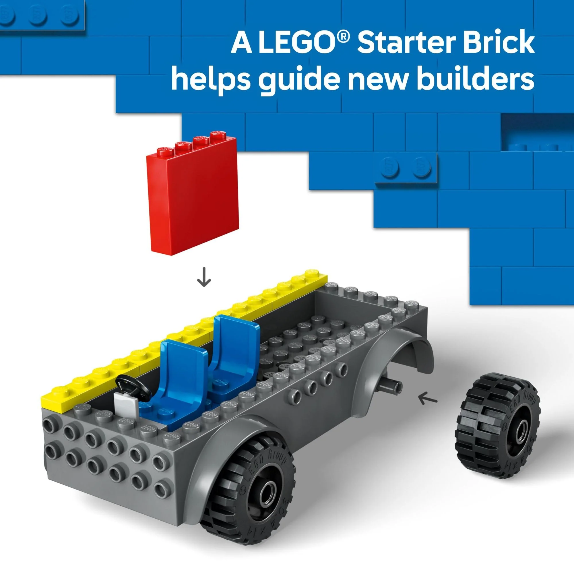 LEGO City Fire Ladder Truck Toddler Toy - Fire Truck Toy with 2 Firefighter Minifigures, Digital Guide for Boys and Girls, Ages 4+ - Learning, Educational Toy for Preschool - Image 5