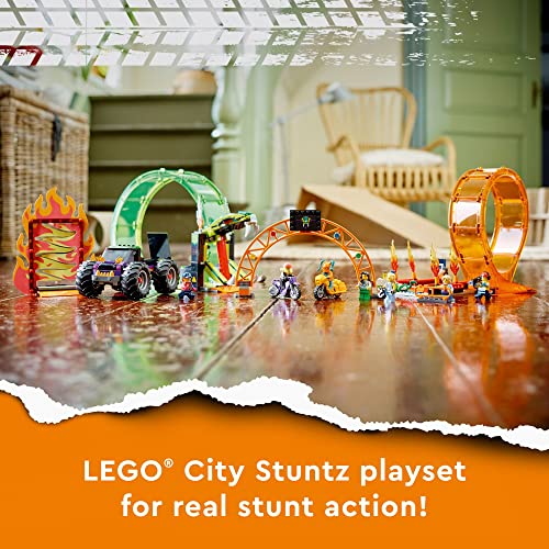 LEGO City Stuntz Double Loop Stunt Arena 60339 Building Toy Set for Boys, Girls, and Kids Ages 7+ (598 Pieces) - Image 6