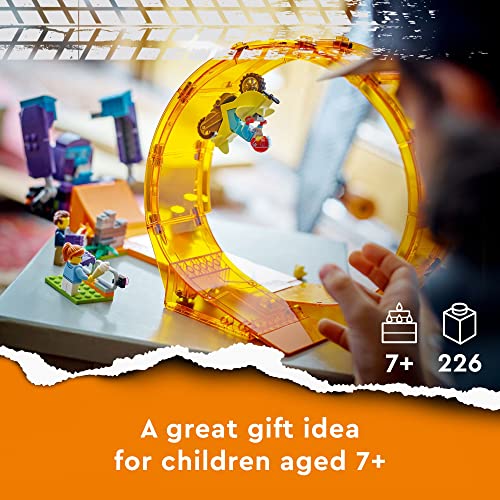 LEGO City Stuntz Smashing Chimpanzee Stunt Loop 60338 Building Toy Set for Boys, Girls, and Kids Ages 7+ (226 Pieces) - Image 2
