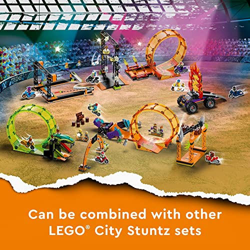 LEGO City Stuntz Smashing Chimpanzee Stunt Loop 60338 Building Toy Set for Boys, Girls, and Kids Ages 7+ (226 Pieces) - Image 4