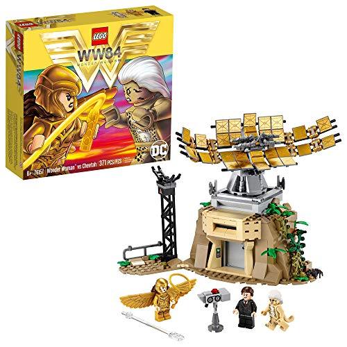 LEGO DC Wonder Woman vs Cheetah 76157 with Wonder Woman (Diana Prince), the Cheetah (Barbara Minerva) and Max; Action Figure LEGO Toy for Kids Aged 8 and up, New 2020 (371 Pieces)