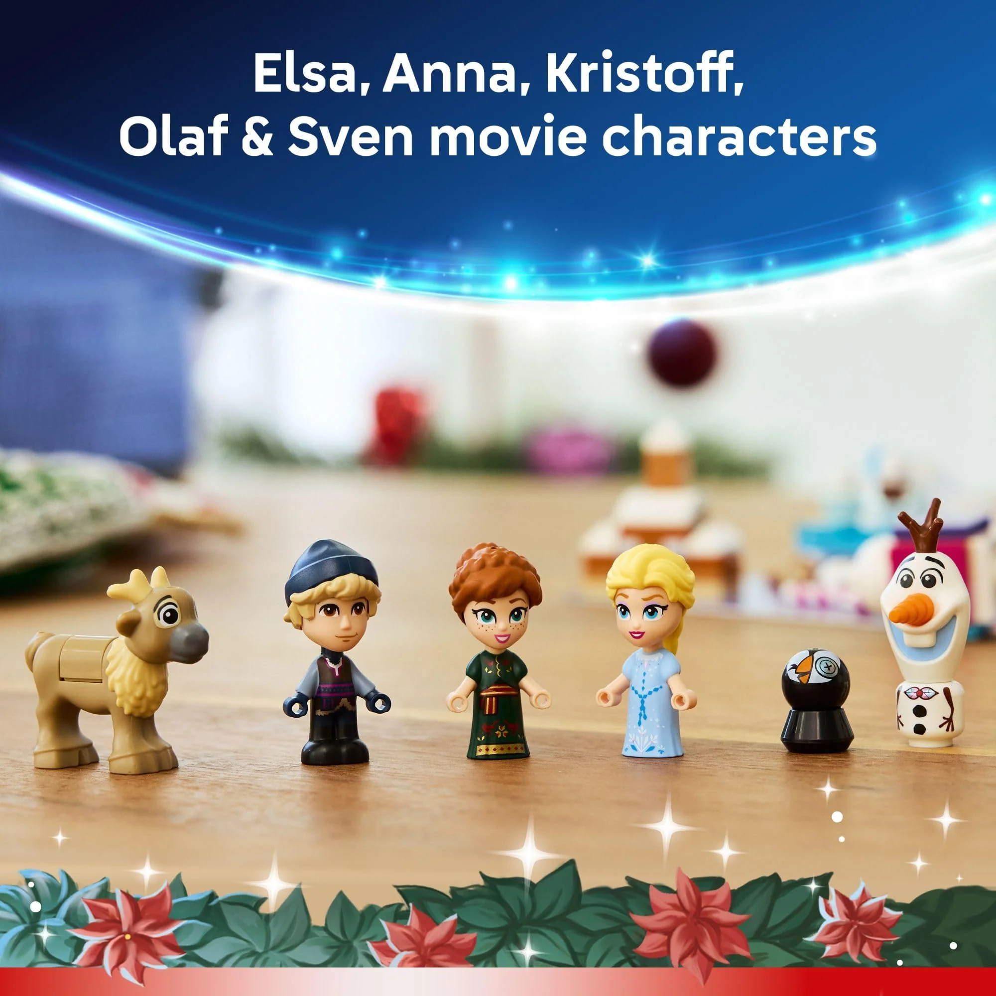 LEGO Disney Frozen Advent Calendar 2025 Kids Toy - Holiday Countdown Playset for Boys & Girls, Ages 5+ - Ana & Elsa Minidolls & Buildable Surprises - Disney Princess Gift for Christmas - Image 3