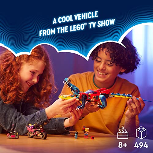 LEGO DREAMZzz Crocodile Car 71458 Building Toy Set, Rebuilds from Car to Off-Roader Truck Toy and Mini-Boat, Features 3 Minifigures, Birthday Gift for 8 Year Olds - Image 6