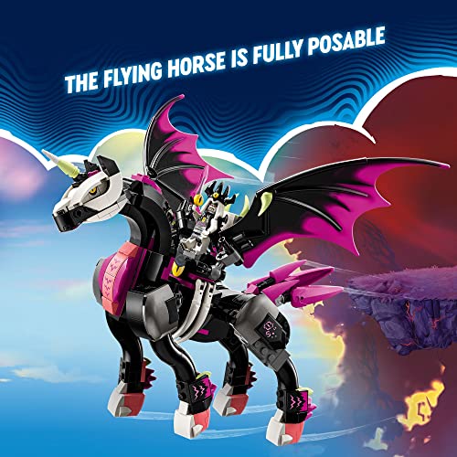 LEGO DREAMZzz Pegasus Flying Horse 71457 Building Toy Set, Fantasy Action Figure Creature for Kids, Unique Birthday Gift for Girls and Boys Ages 8+ - Image 4