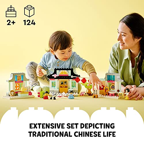 LEGO DUPLO Town Learn About Chinese Culture 10411 Building Toy Set for Toddlers, Boys, and Girls Ages 2+ (124 Pieces) - Image 6