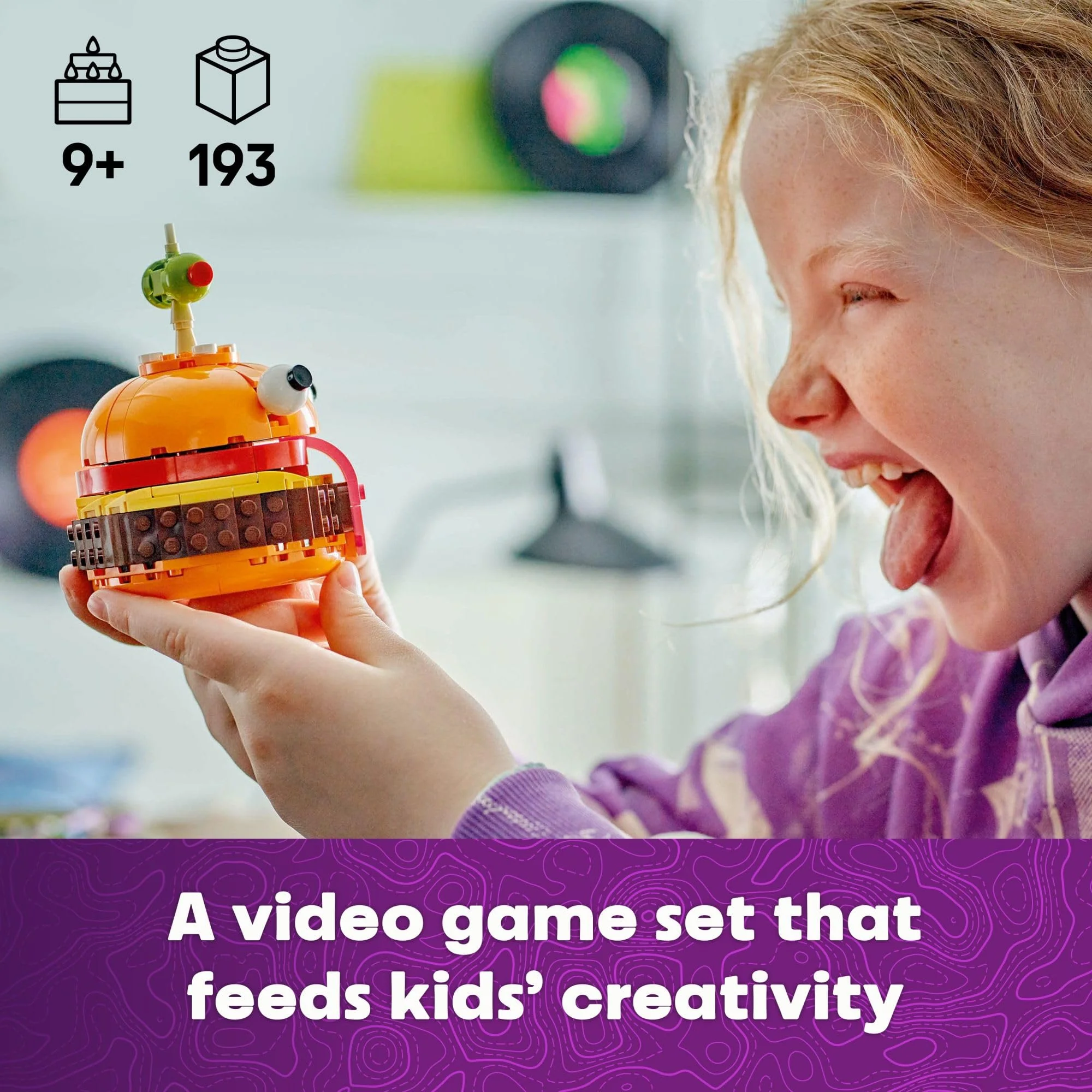 LEGO Fortnite Durrr Burger Building Set - Kids Toy for Gamers, Ages 9+ - Display Model, Collectible Fortnite Toy - Gift for Boys & Girls - 77070 - Image 7