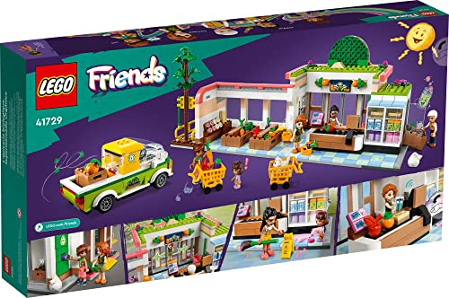 LEGO Friends Organic Grocery Store , Supermarket Toy Shop for Girls and Boys 8 Plus Years Old, Playset with Truck & 4 Mini-Dolls - Image 4
