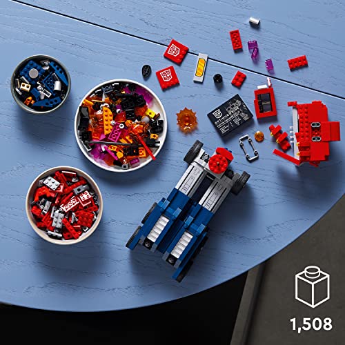 LEGO Icons Optimus Prime 10302 Transformers Figure Set, Collectible Transforming 2in1 Robot and Truck Model Building Kit for Adults - Image 2