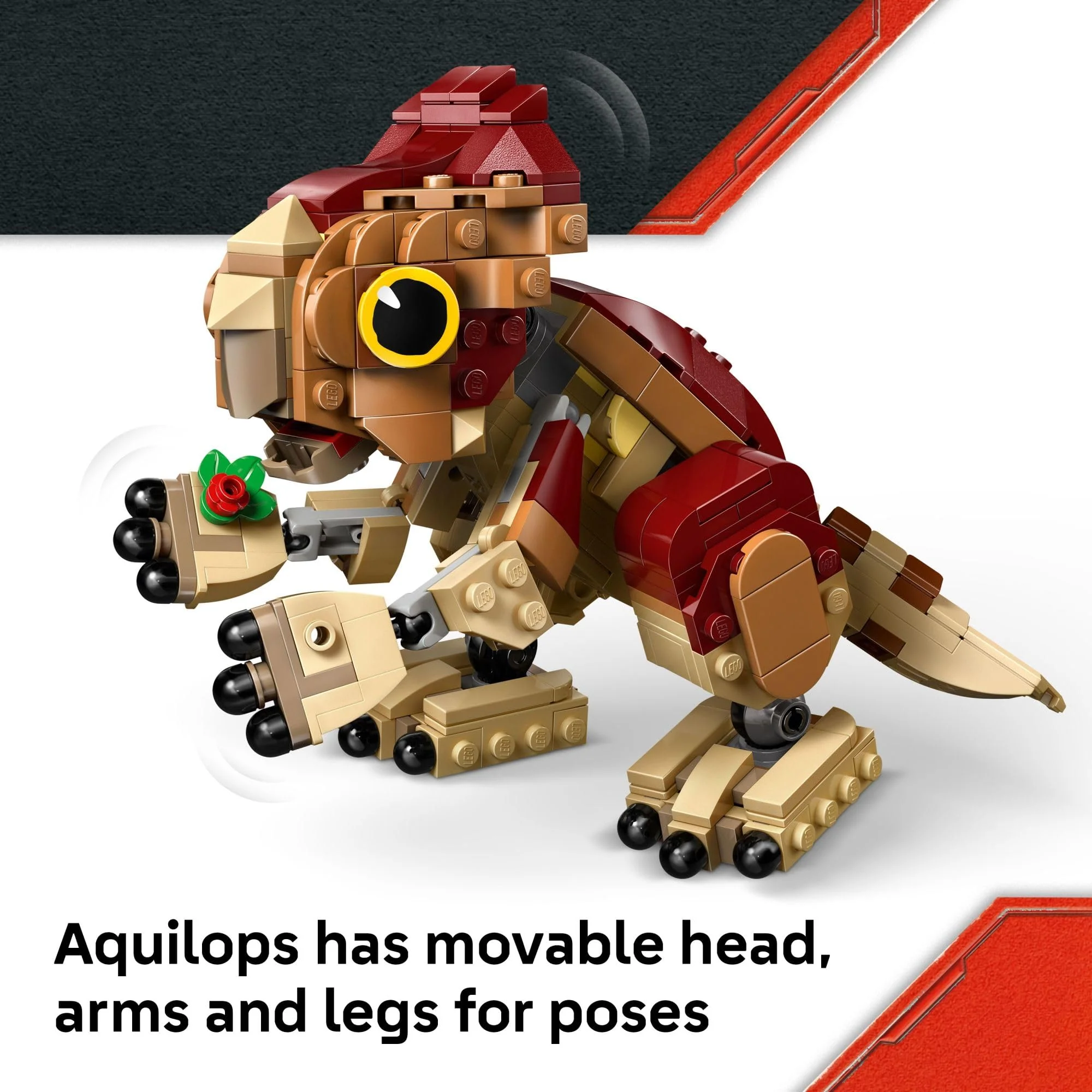 LEGO Jurassic World Baby Dinosaur Dolores: Aquilops Kids Toy - Educational and Learning Toy for Girls & Boys, Ages 7+ - Pretend Play Gift Idea for Birthdays - 76970 - Image 5